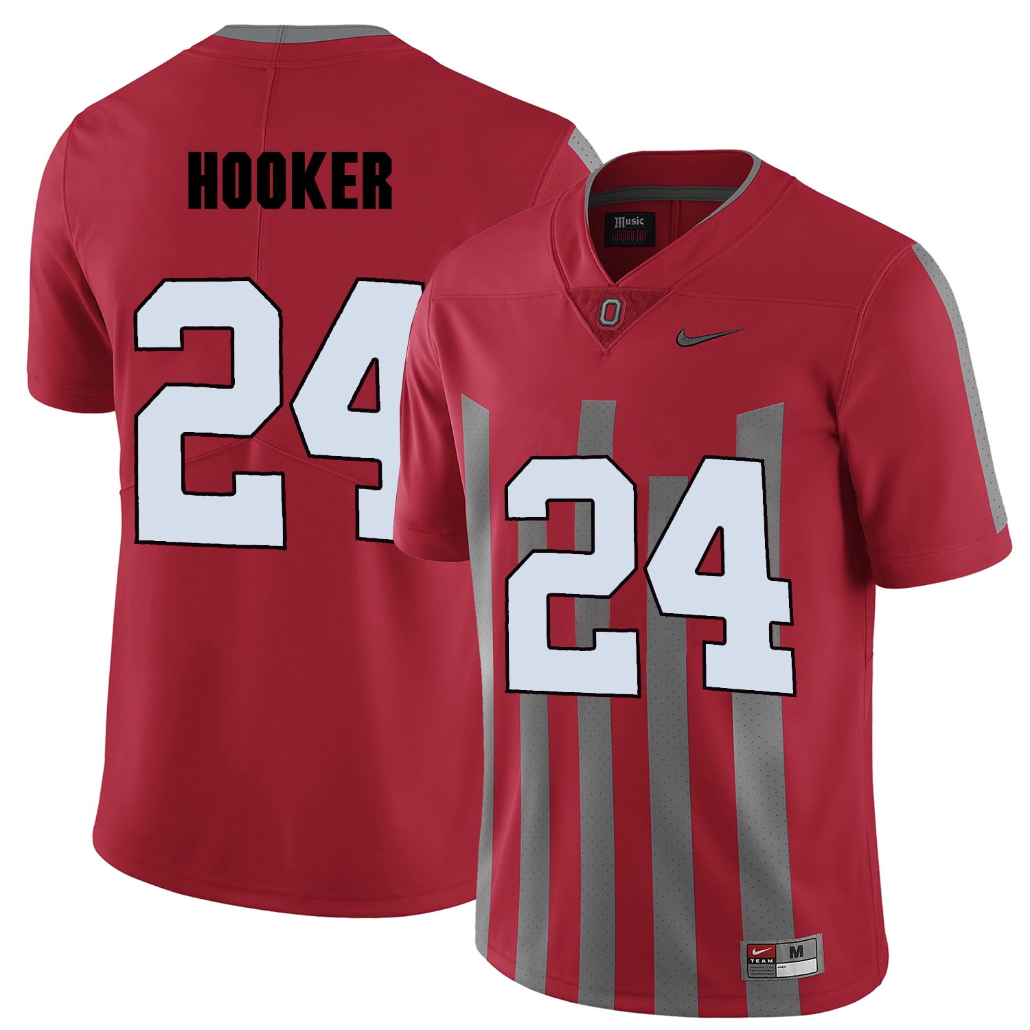 Ohio State Buckeyes Men's NCAA Malik Hooker #24 Red Elite College Football Jersey TTK7549UG